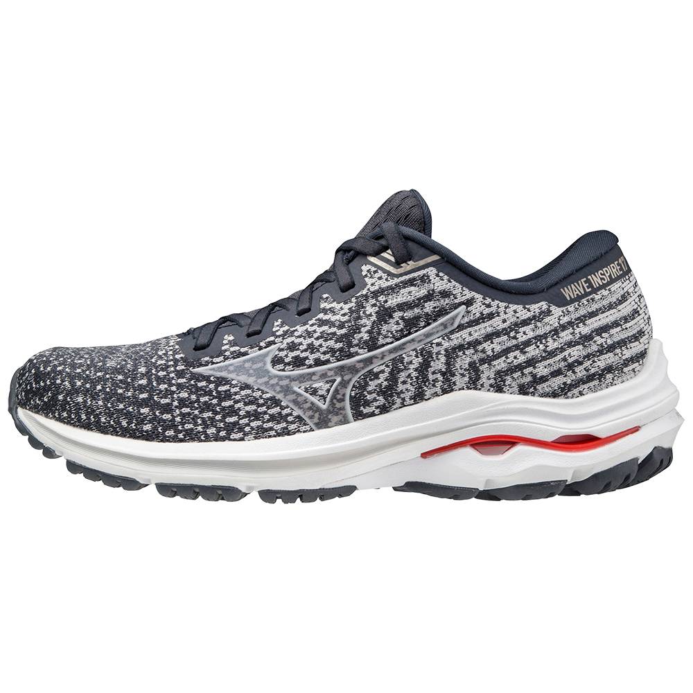 Sapatilhas Running Mizuno Wave Inspire 17 WAVEKNIT D (Wide) - Mulher - Cinzentas - WGKLD3592